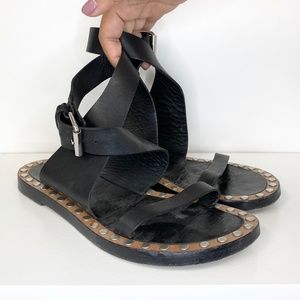 Isabel Marant Flat Gladiator Sandals